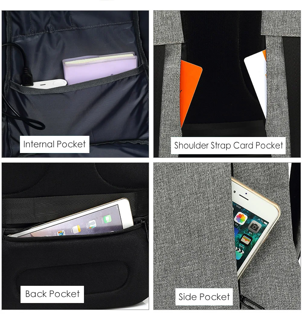 MARKROYAL водонепроницаемый мужской женский рюкзак Mochila с usb зарядкой, рюкзак для путешествий с защитой от кражи, 15,6 дюймов, модная деловая школьная сумка для ноутбука