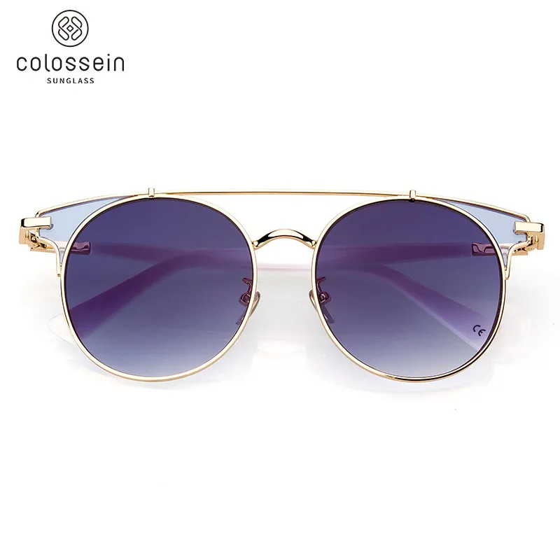 COLOSSEIN Pinglas Новые Солнцезащитные очки женские кошачьи зеркальные UV400 Защитные