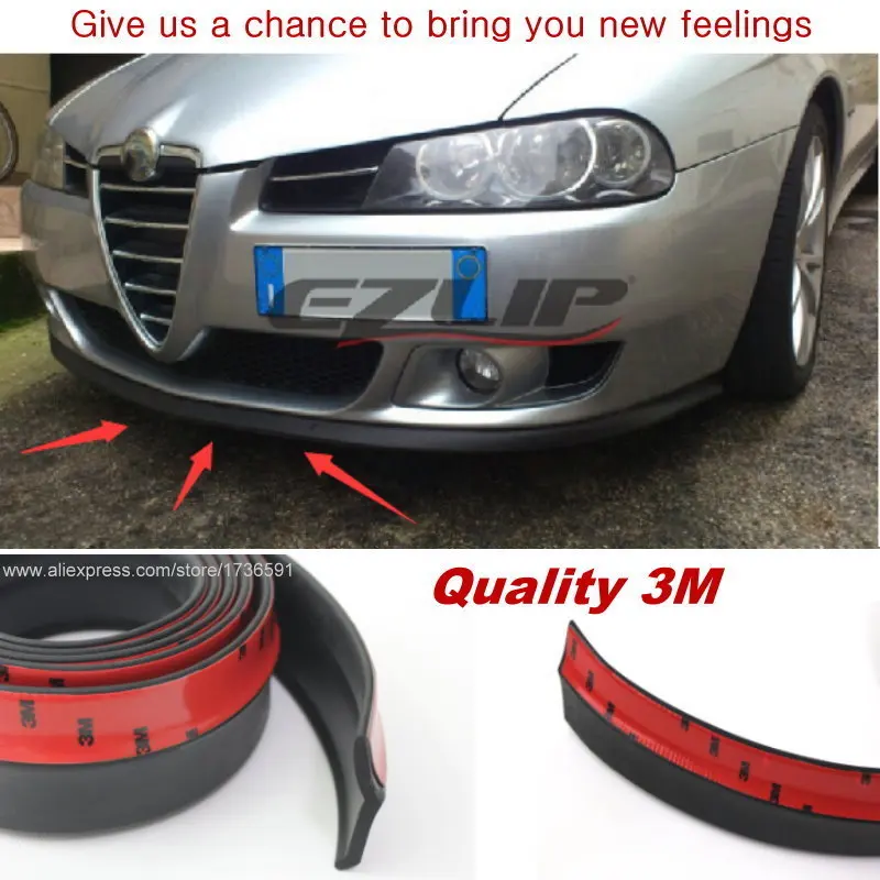 For Alfa Romeo MiTo AR Furiosa 2007~Onwork Car Surround Front Lip / Body Chassis Side Protection Auto Modification Bumper | Автомобили и
