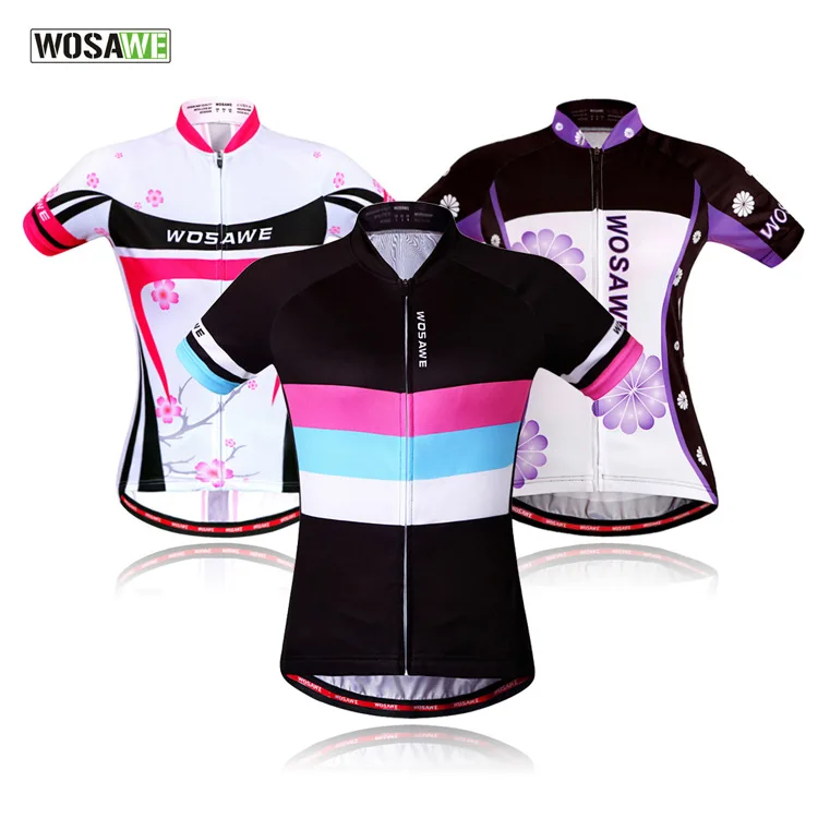 Женская быстросохнущая Спортивная майка WOSAWE велосипедная для езды на велосипеде