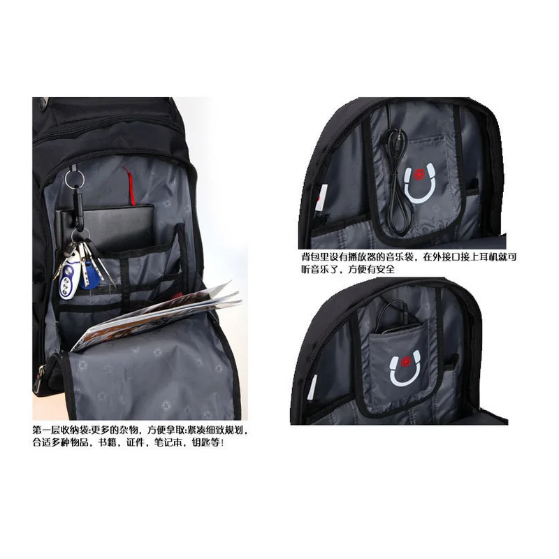 High Quality Assured Brand Nylon Women and Men's Backpack Lint 15 inches Laptop Backpack/Outdoor Travel School | Багаж и сумки