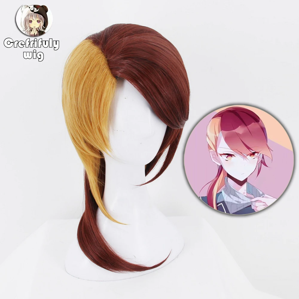 Парик для косплея Houseki no Kuni Рутиловый парик костюма на Хэллоуин из синтетических