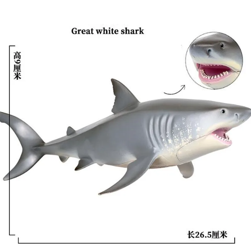Популярный фильм Megalodon Морская жизнь Морские животные кит Акула модель фигурку