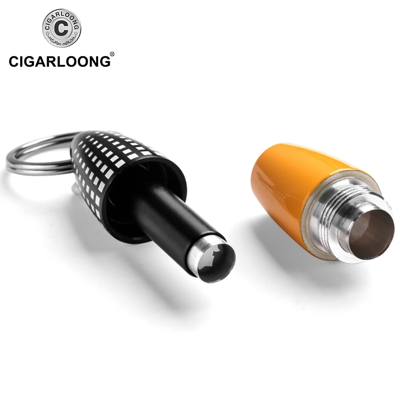 CIGARLOONG Cohiba, Новое поступление, гильотина, мини-резак для сигар, 2 размера, нержавеющая сталь, кубинские сигарные резаки, нож для сигар, CLF-0113