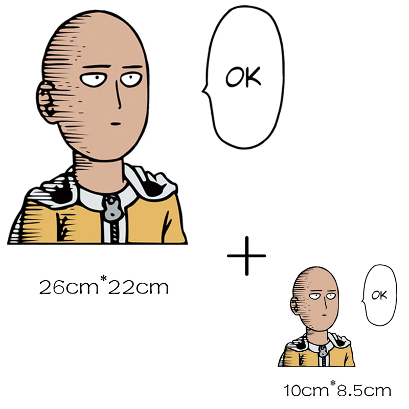 a ONE PUNCH-MAN железные нашивки с полосками термо-Стикеры для одежды на одежде применение одного цветка аппликация передачи для одежды Аниме - Цвет: a