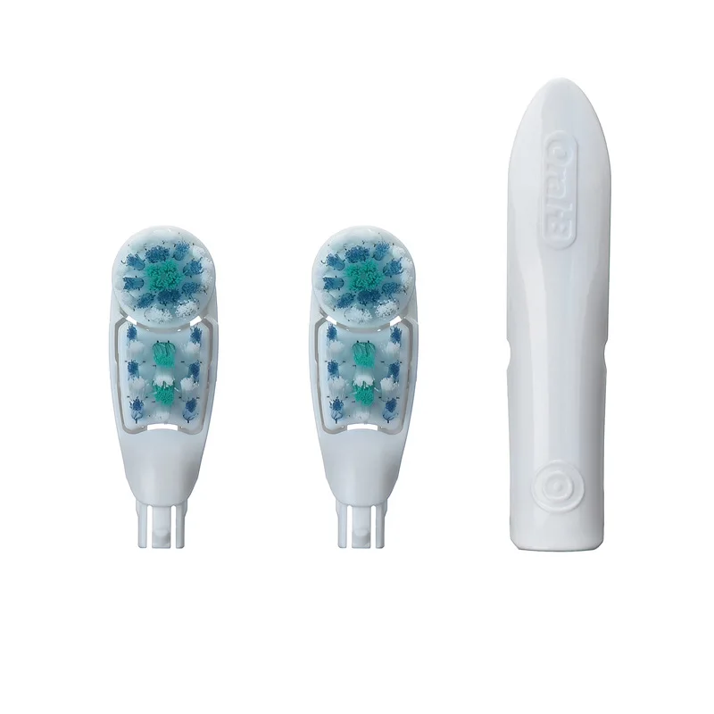 Зубная щетка OralB Dual Clean сменные насадки для зубных щеток CrossAction power 2 щеток|Насадки