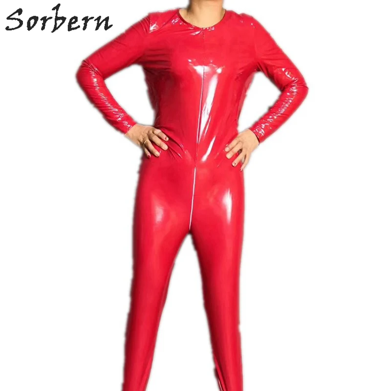 Красный Sorbern/облегающие сапоги цвета фуксии; облегающие сапоги до бедра; обувь на платформе с высоким каблуком; женские сапоги до середины голени с бантом; пикантные высокие сапоги на молнии - Цвет: Красный