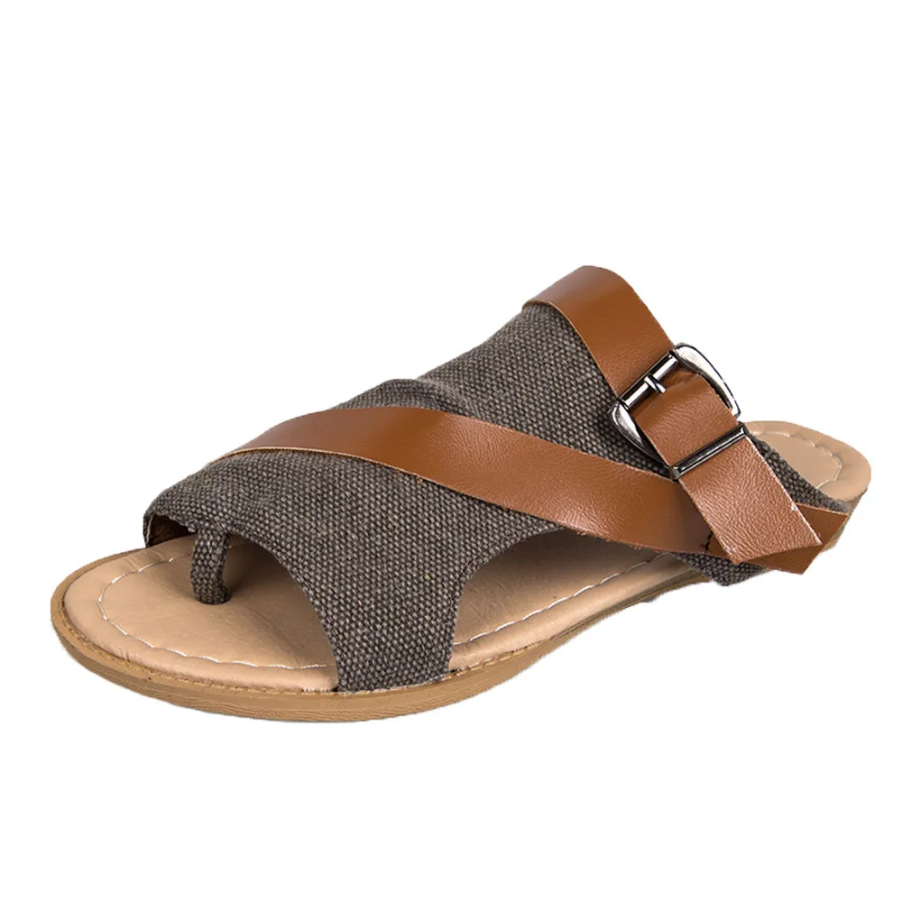 SAGACE/2018 летние женские сандалии шлепанцы на танкетке с перекрестными ремешками и