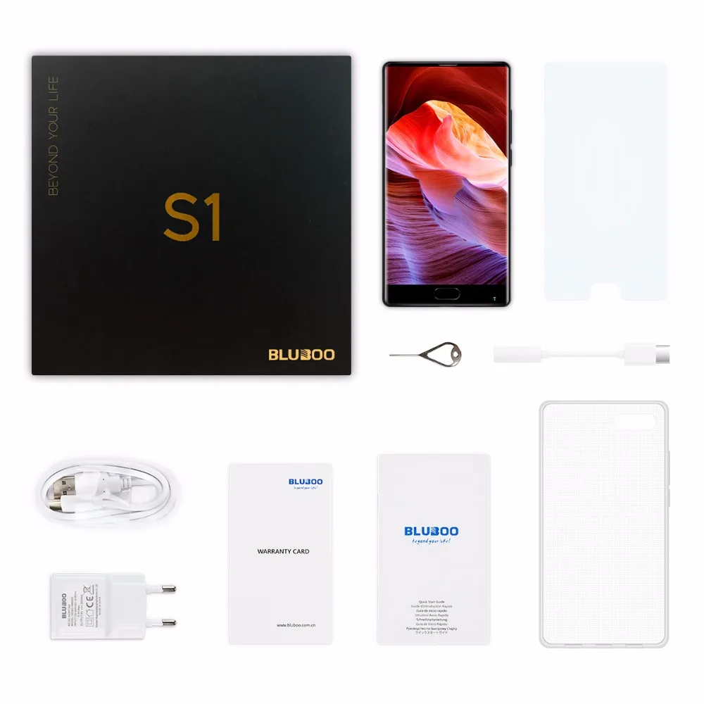 Bluboo s1 4G мобильный телефон ободок-менее 5 'ɿHD Android 7 0 MTK6757 Восьмиядерный B