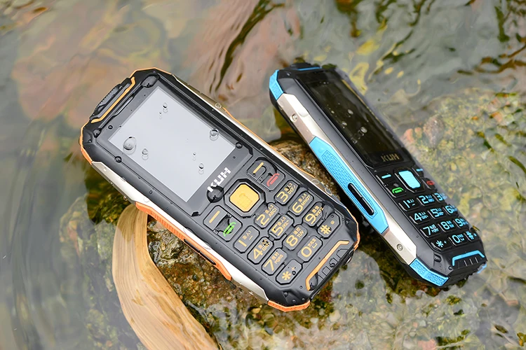 KUH T8 настоящий водонепроницаемый пыленепроницаемый ударопрочный IP67 прочный телефон Вибрация банк питания для мобильного телефона сотовый телефон рус письмо