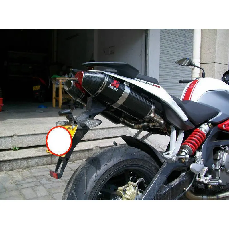 Индивидуальные углерода из нержавеющей стали мотоциклов выхлопных для benelli 600 BJ600