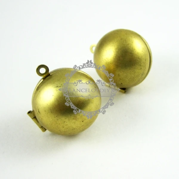 20 мм круглые серебряные бронзовые золотые древнее серебро необработанный