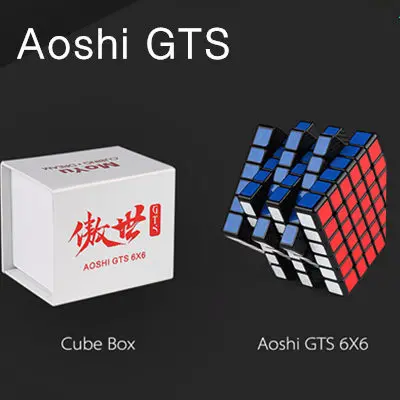 gts black Moyu aoshi gts M 6x6x6 Магнитный магический скоростной куб наклейка менее профессиональные магниты gtsm головоломка cubo magico игрушки для детей - Color: gts black