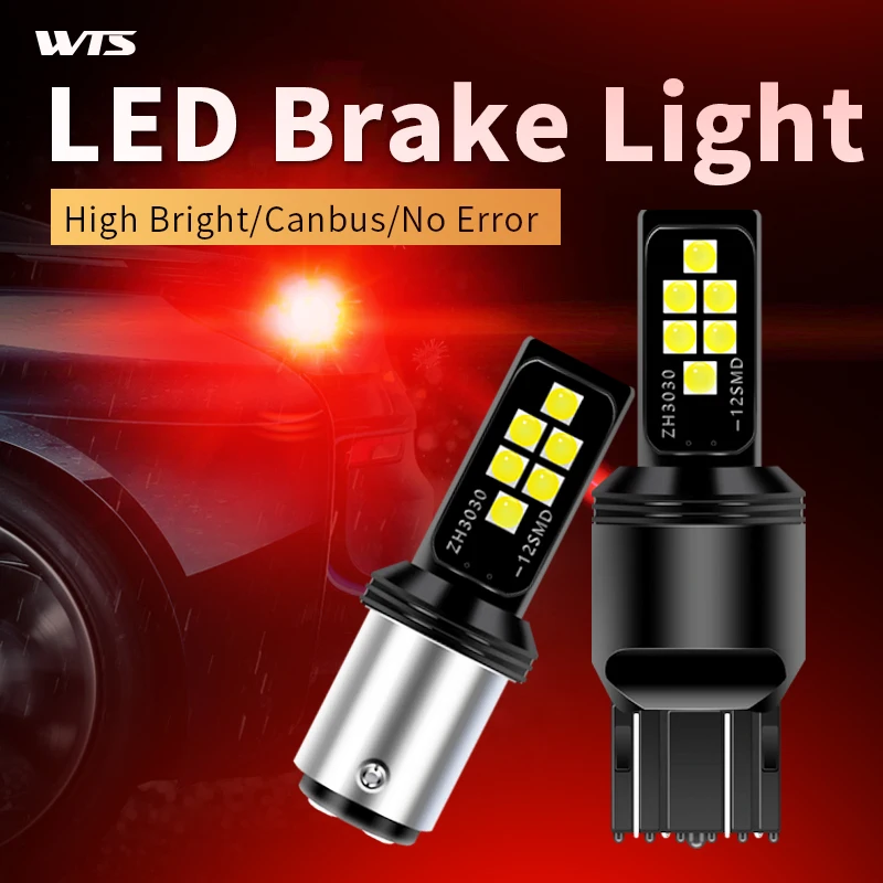 

2 шт., Автомобильные светодиодные лампы 12-24 В DC 3030 T20 1156