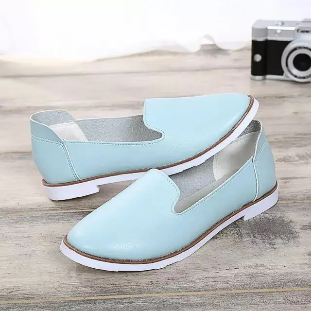 summer 2015 British wind with low side small white shoes round head foot doug institute women's peas | Обувь