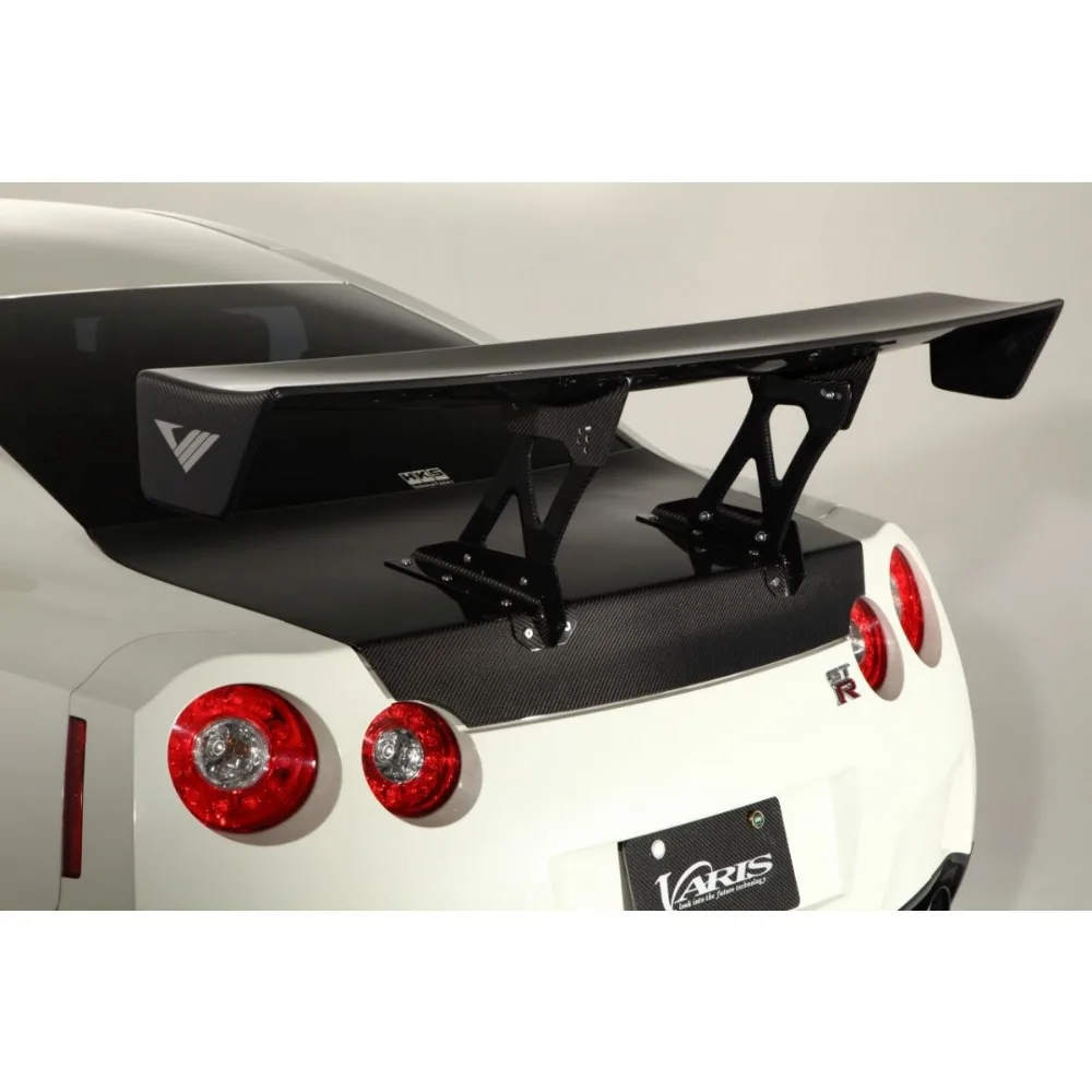 Для Nissan R35 GTR VRS стиль евро издание углеродное волокно GT Крыло глянцевая отделка
