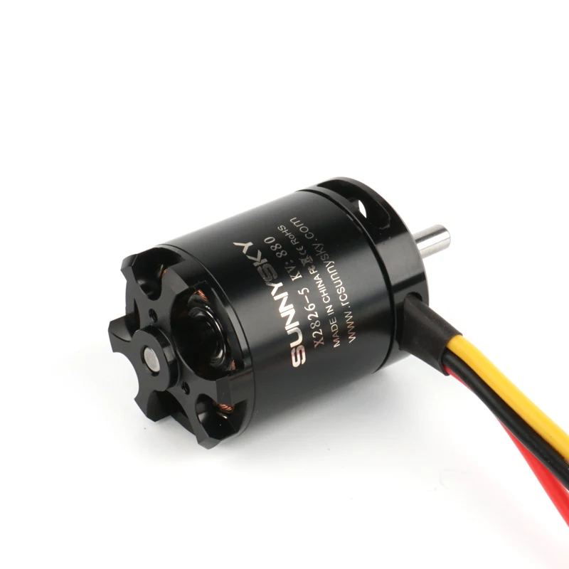 Оригинальный SunnySky X2826 550KV 740KV 880KV 1080KV Outrunner безщеточный мотор для внешнего ротора