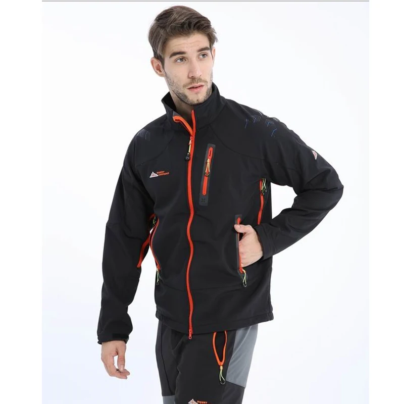 Водонепроницаемая ветрозащитная походная куртка для мужчин 2019 уличная мягкая