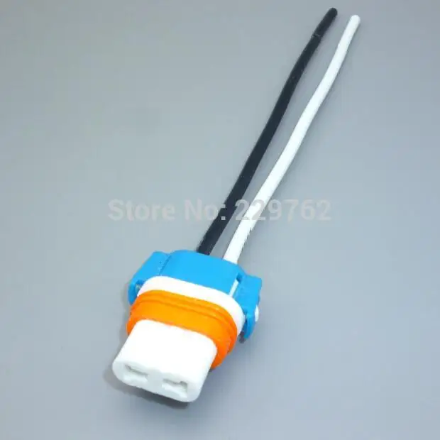 

Shhworldsea 2 шт. HB4 9006 Керамический автомобильный держатель лампы налобсветильник фсветильник автомобильный 9006 разъем лампы Автомобильный разъем Удлинительный провод