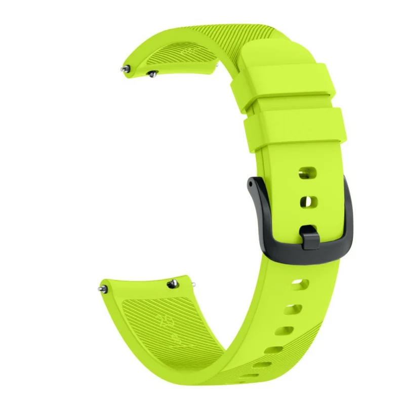Ремешок силиконовый для Samsung Galaxy Watch Garmin Amazfit сменный Браслет наручных часов
