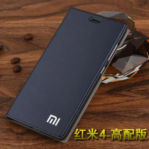Blue Новое поступление! Для Xiaomi Redmi 4/4 Pro Prime чехол Роскошный тонкий стильный Флип кожаный чехол для Xiaomi Redmi 4 Pro Redmi 4 Чехол - Цвет: Blue