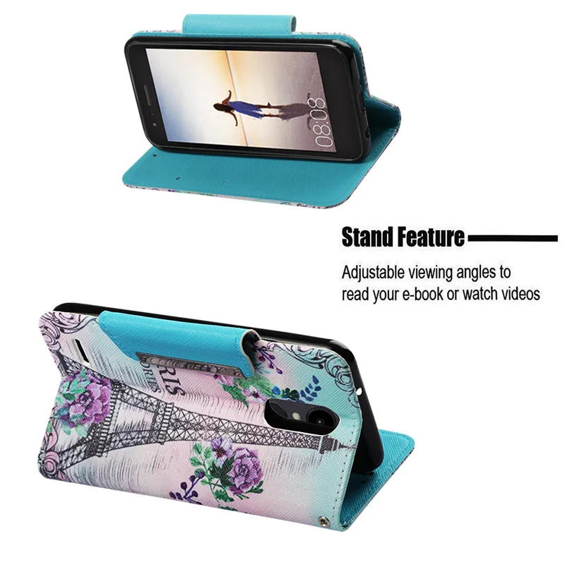 Модные кожаные Магнитный кошелек Раскладной сотовый телефон Мягкий силиконовый