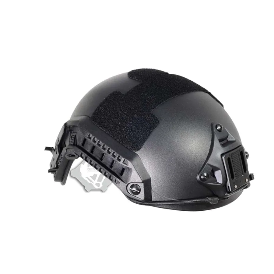 Черный спортивный шлем FMA для занятий спортом на открытом воздухе Тактический