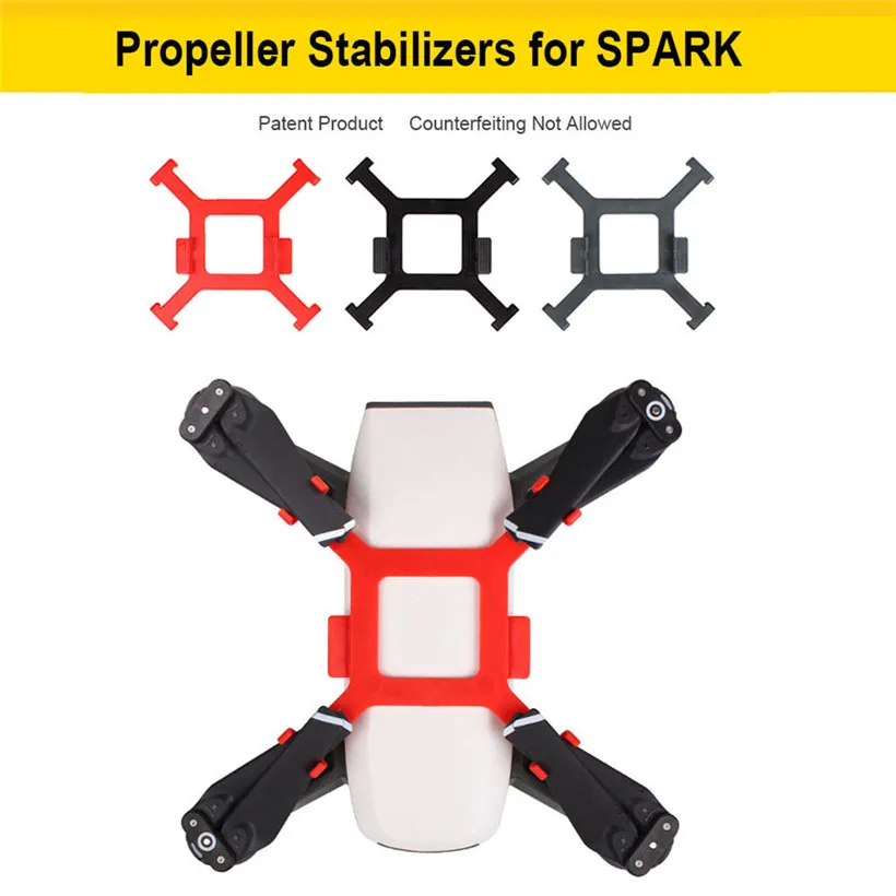 Для DJI Spark Drone пропеллеры реквизит лезвия держатель фиксатор крепление защитный