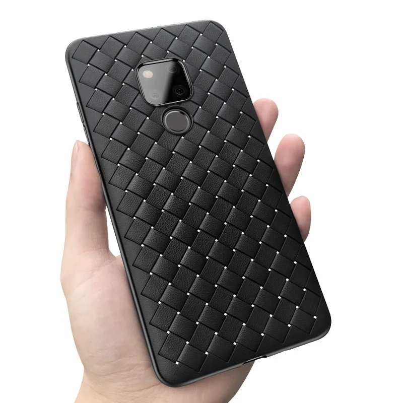 FLOVEME мягкий чехол для huawei P20 Pro Grid силиконовый телефона mate 20 маtе Ультра тонкая