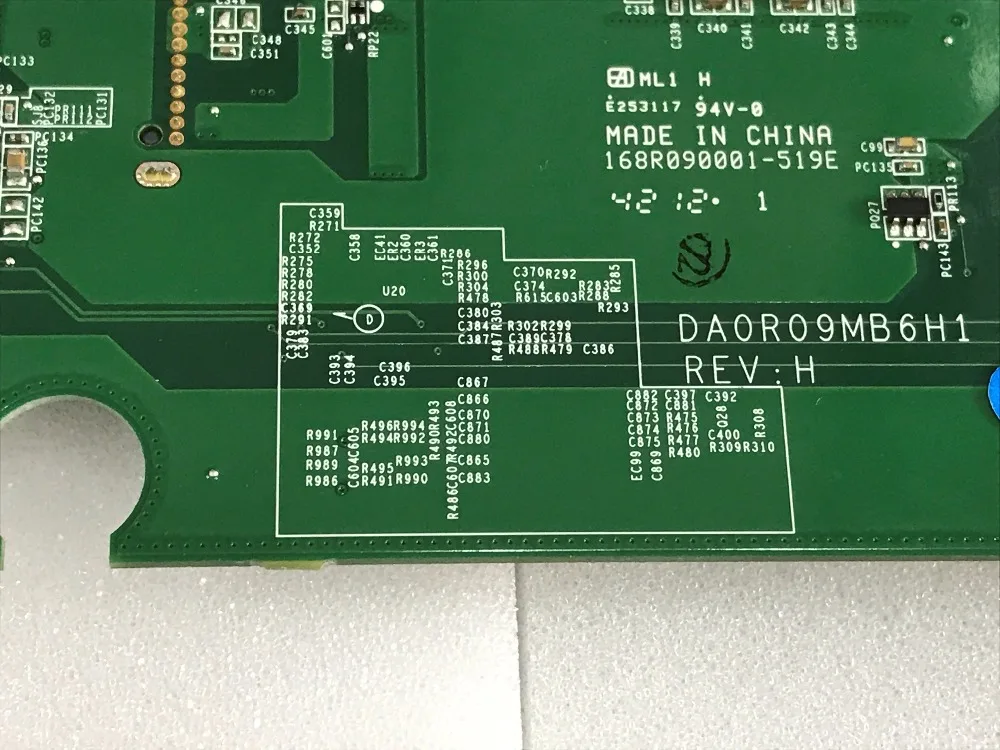 KEFU супер! Доступно DA0R09MB6H1 REV: H1! Материнская плата для ноутбука Dell inspiron 5720 Тетрадь ПК перед оформлением заказа проверяйте Размер