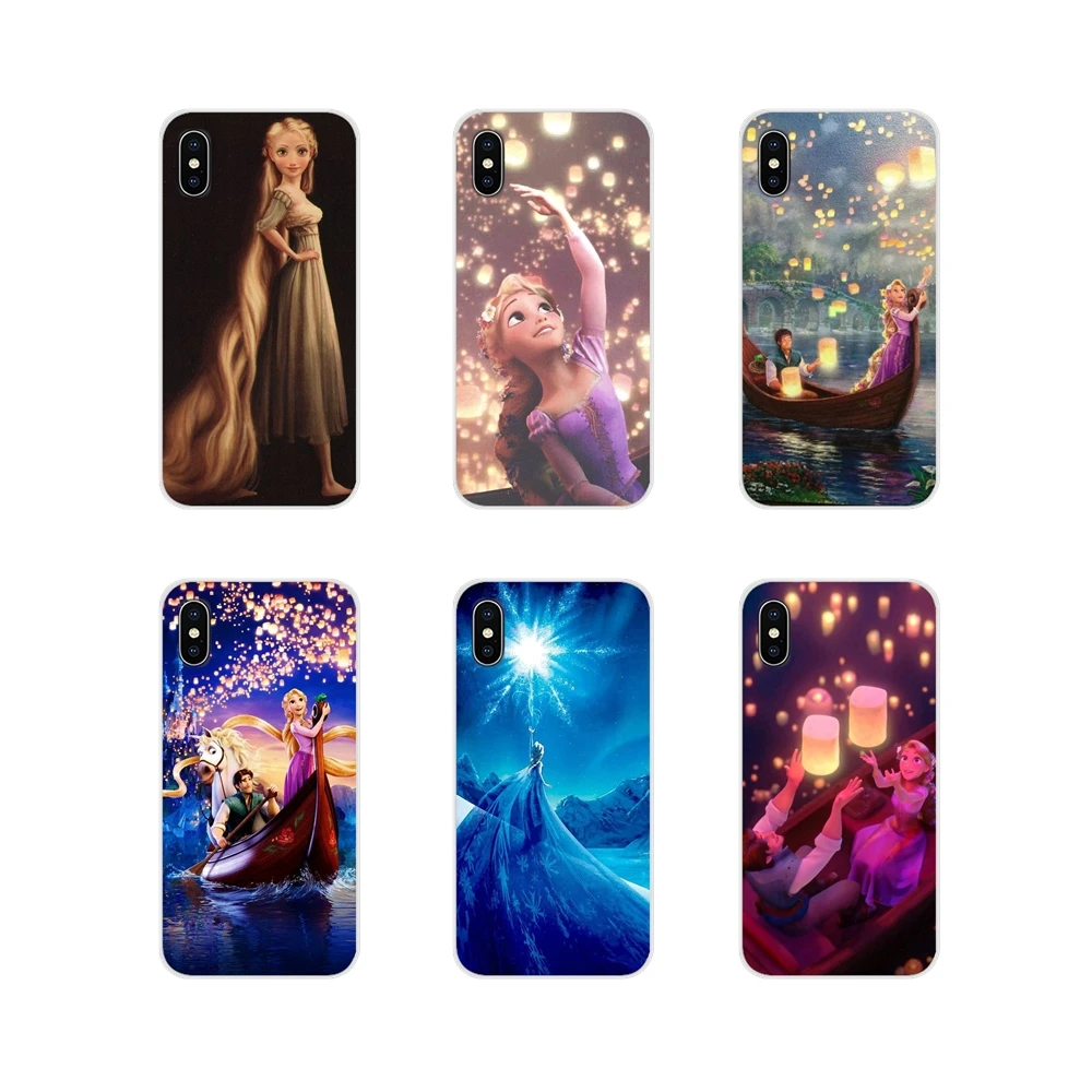 Для Huawei Mate Honor 4C 5C 5X 6X 7 7A 7C 8 9 10 8C 8X 20 Lite Pro Tangled Rapunzel аксессуары чехлы для