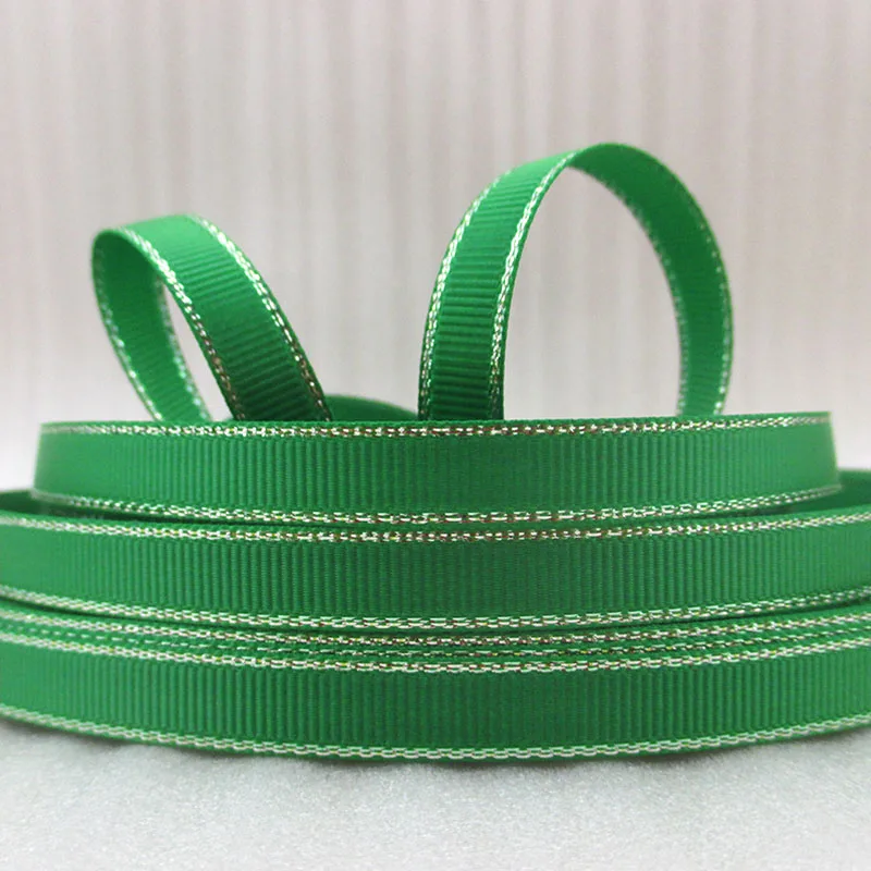 David accessories 3/"(9 мм) цвета серебро печатных прочная Лента из полиэстера, DIY материалы ручной работы, 10Y42476