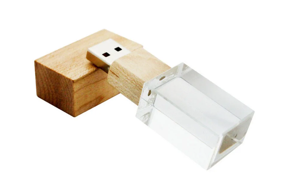 JASTER USB 3,0 деревянный Кристальный USB флеш-накопитель 64 ГБ 32 ГБ 16 ГБ 8 ГБ высокоскоростная USB флешка клен Флешка водонепроницаемый флеш-накопитель