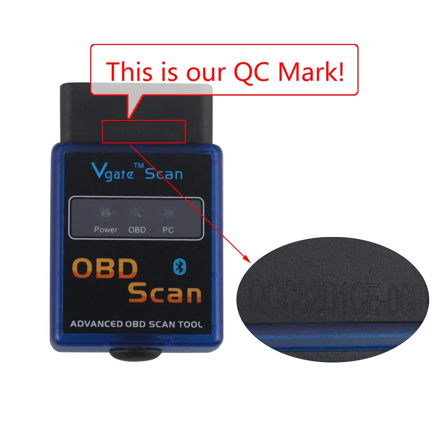 ELM327 Vgate сканирования Расширенный OBD2 Bluetooth код неисправности для всех OBDII