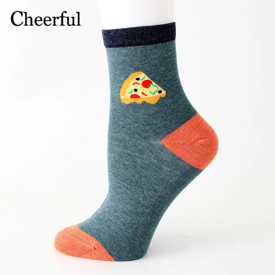 2019 носки с героями мультфильмов еда хлеб корейский стиль женские осенние