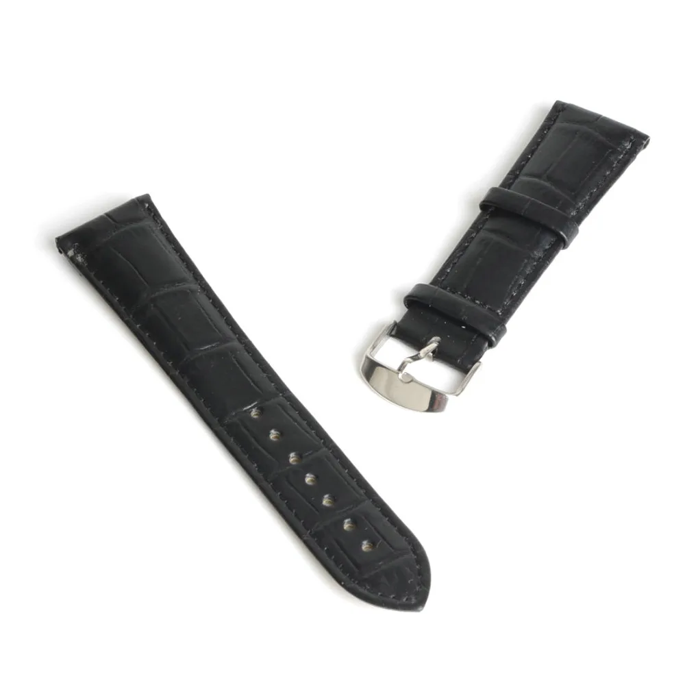 Ремешки с пряжками для наручных часов из натуральной кожи браслет зернистой