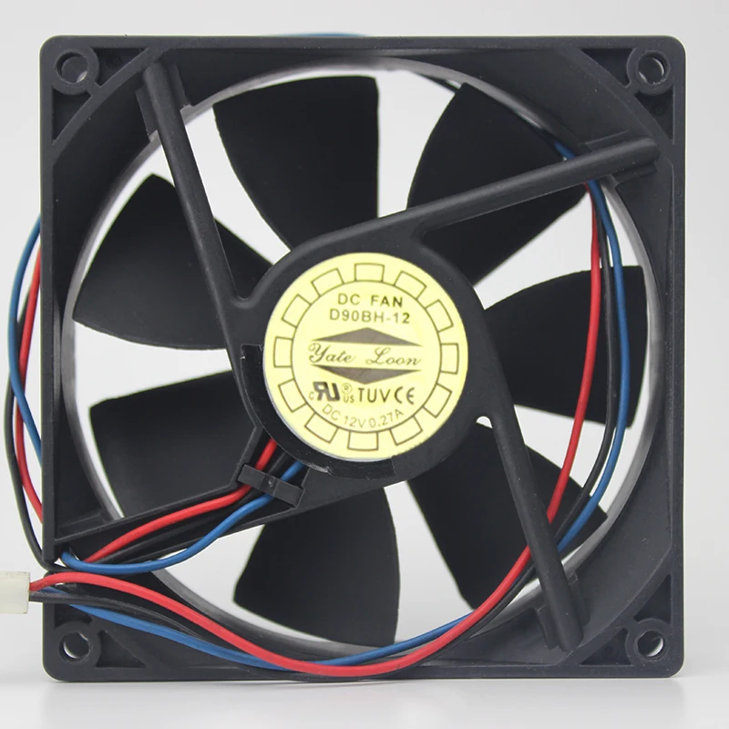 9025 дюйма 9 см D90BH 12 в 0 27a охлаждающий вентилятор|cooling fan|cooling fan 12v12v cooling |