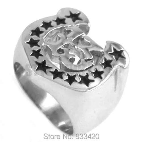 Женское кольцо для байкера 13 колец из нержавеющей стали модное байкерское