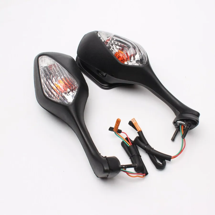 

Free Shipping Black OEM Style Side Mirrors W/ Integrated Turn Signals Rearview Mirrors for Honda CBR 1000RR 08-13 VFR 1200 10-12