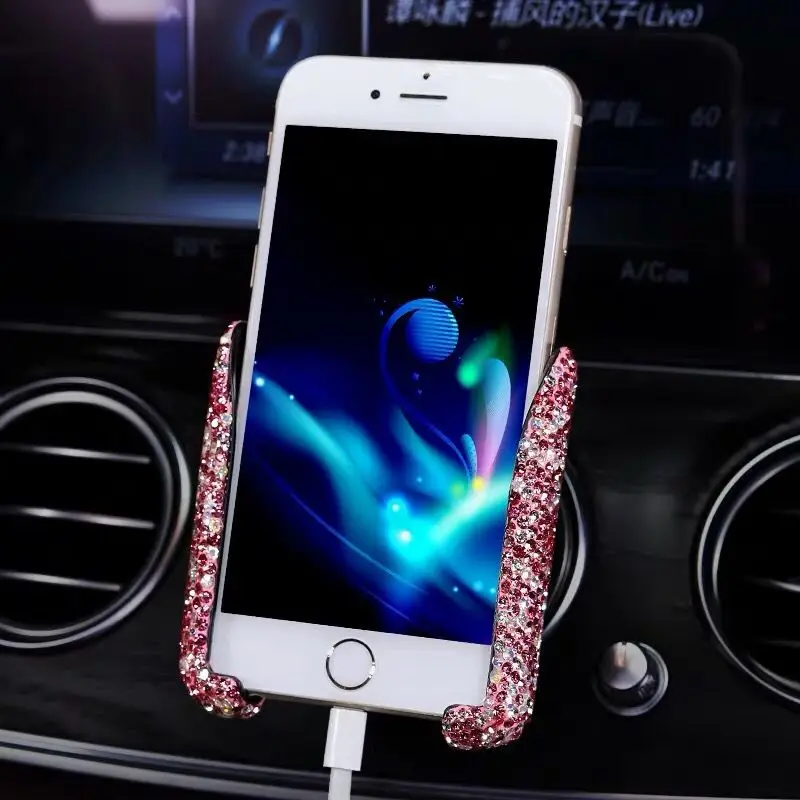 Роскошный модный Регулируемый телефонный держатель для iphone и Android с