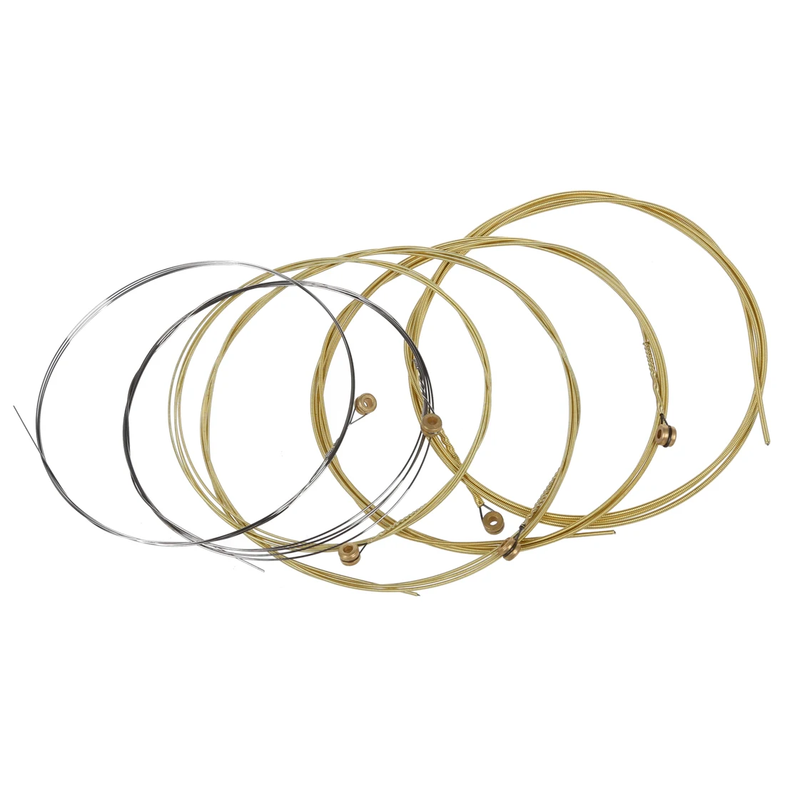 Набор из 6 металлических струн для акустической гитары 1 м Новинка | Спорт и