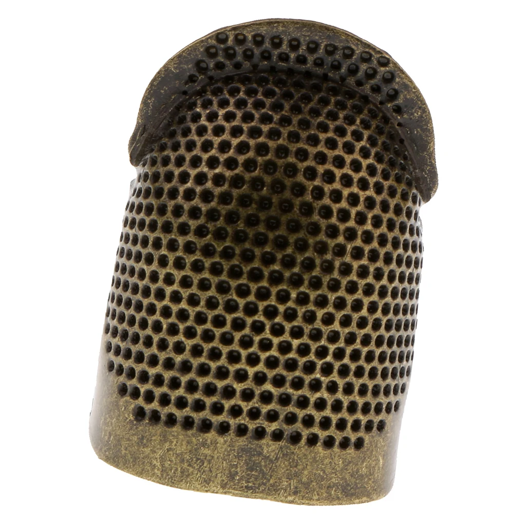 Металлический латунный наперсток для шитья игл защита пальцев аксессуары