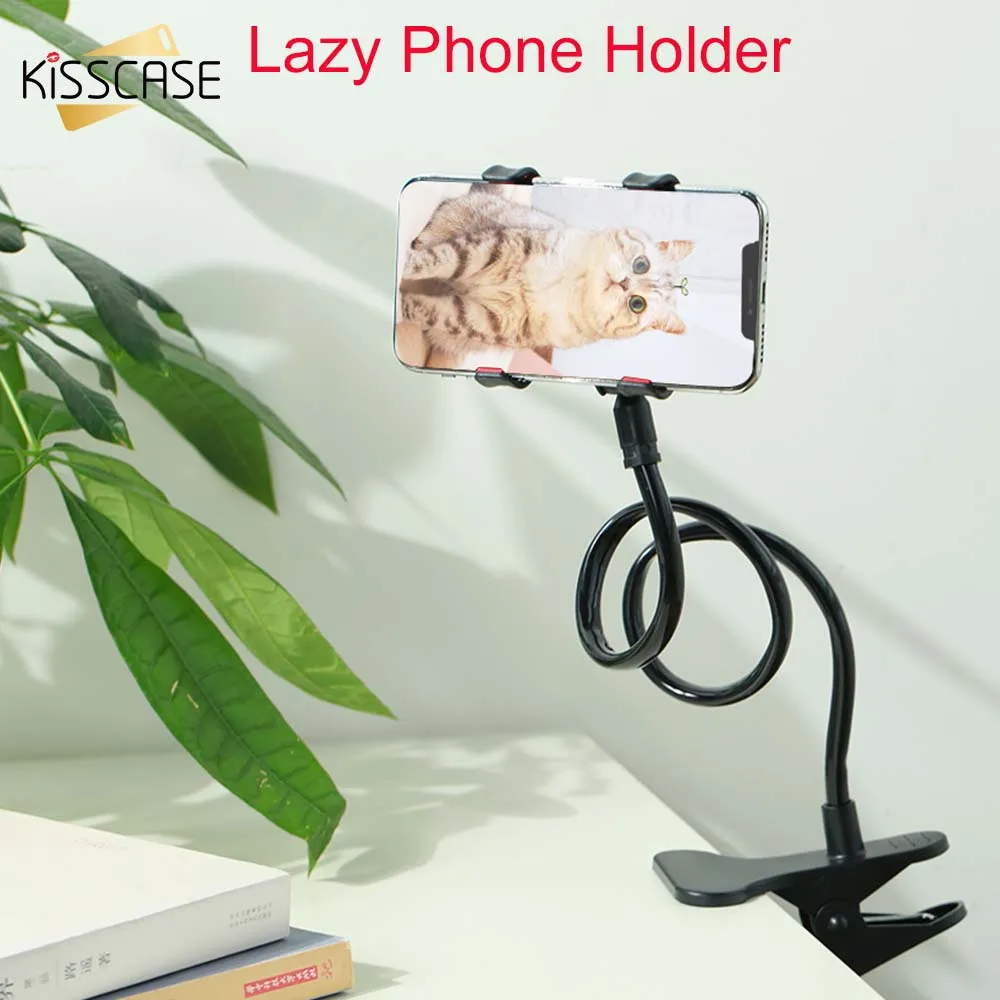 KISSCASE универсальный настольный держатель для телефона Гибкий Длинный подставка