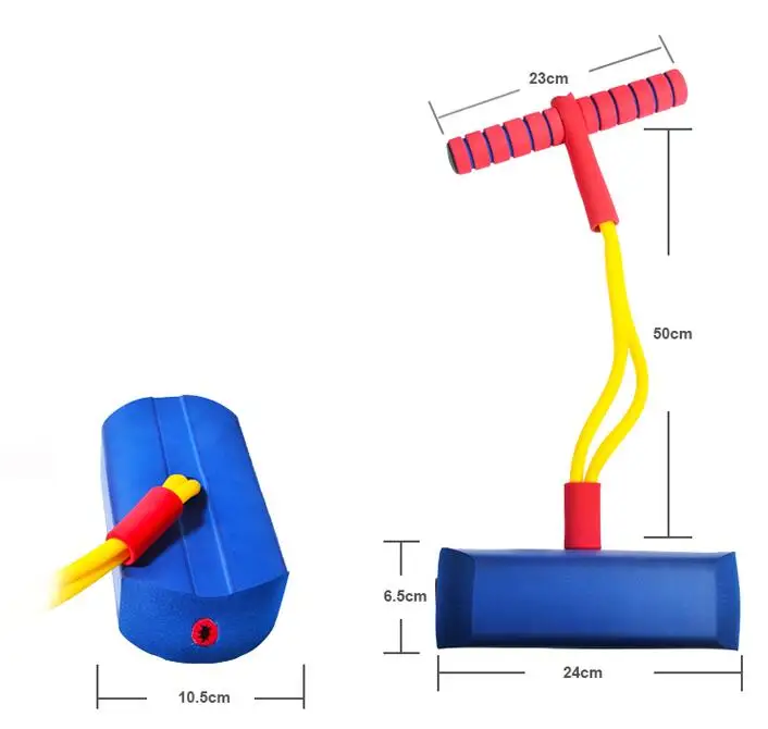 Игрушка Спортивная Пена Pogo Jumper Bounce обувь прыгающая лягушка игра сенсорная интеграция делает пищащие звуки игрушки для детей