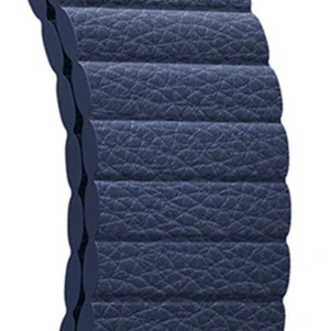Blue Для Apple Watch Series 5 4 3 2 1 44 мм 40 мм 42 мм 38 мм закат васильковый кожаный ремешок-петля для iWatch Магнитный кожаный ремешок-петля - Цвет ремешка: Blue