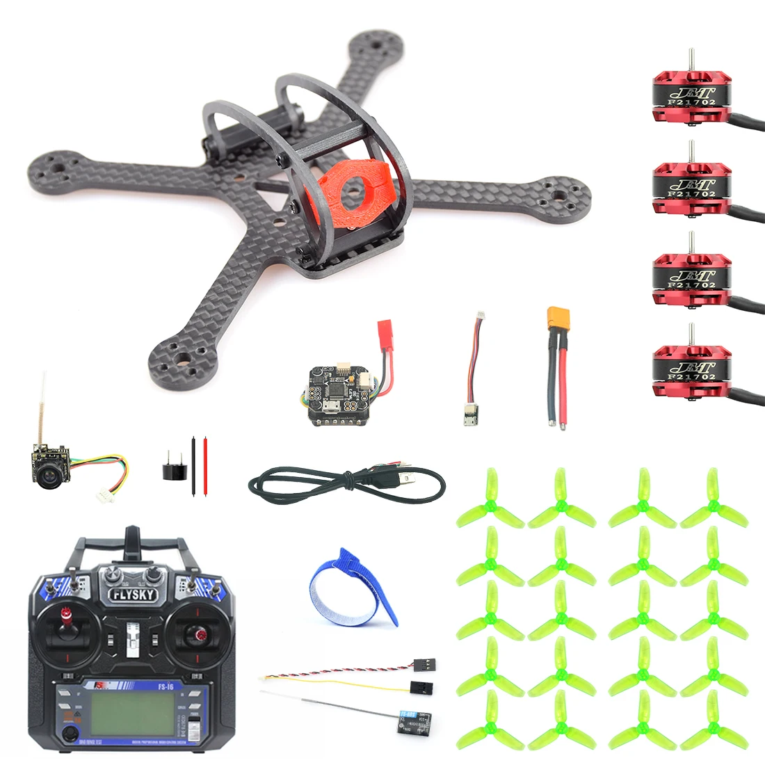 Мини 120 мм F3 OSD 2S RC FPV гоночный Дрон Квадрокоптер 700TVL камера VTX очки 10А ESC 7500KV Бесщеточный 2,4G 6ch BNF набор RTF - Цвет: BNF NO Battery