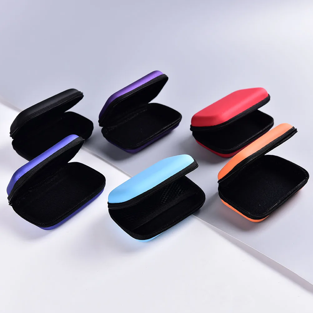 

1Pcs Solid Eva Coin Purse Wallet Multi Function Earphone Bags Zipper Coin Bag