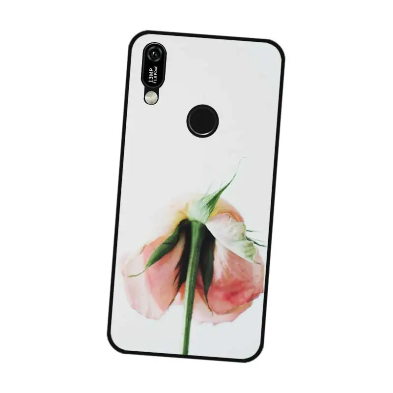 N277 Cactus Wallpaper Black Silicone Case Cover For Huawei Y5 Y6 Y7 Y9 Prime Pro 2017 2018 2019 |