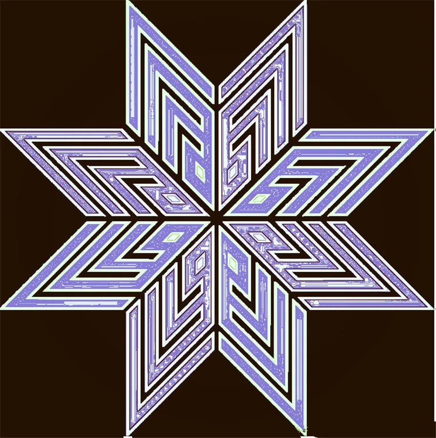 Die Cutting dies Magic star metal craft paper die Scrapbooking/DIY Embossing mould Easter New Year | Дом и сад
