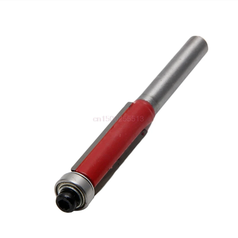 

1PC 1/2" 12.7mm Flush Trim Bit Carbide Tipped For 1/4" Shank Router Bits